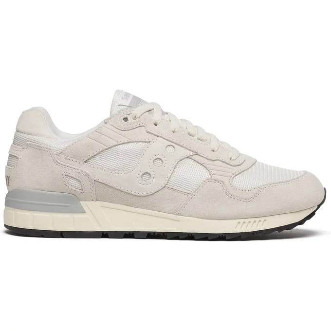Saucony Shadow 5000 Sneakers Heren - Wit - Maat 40 - Mesh/Synthetisch