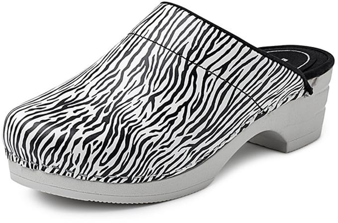 Lichtgewicht Clog met Buigzame Zool Zebra | Bighorn 5030 | Maat 40