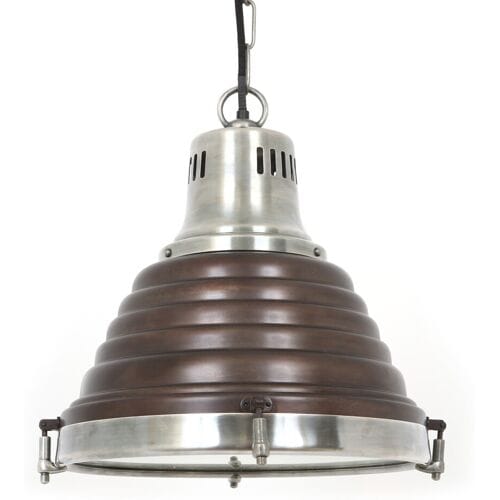 KS Verlichting Hanglamp Mistral Antiek Donker Koper