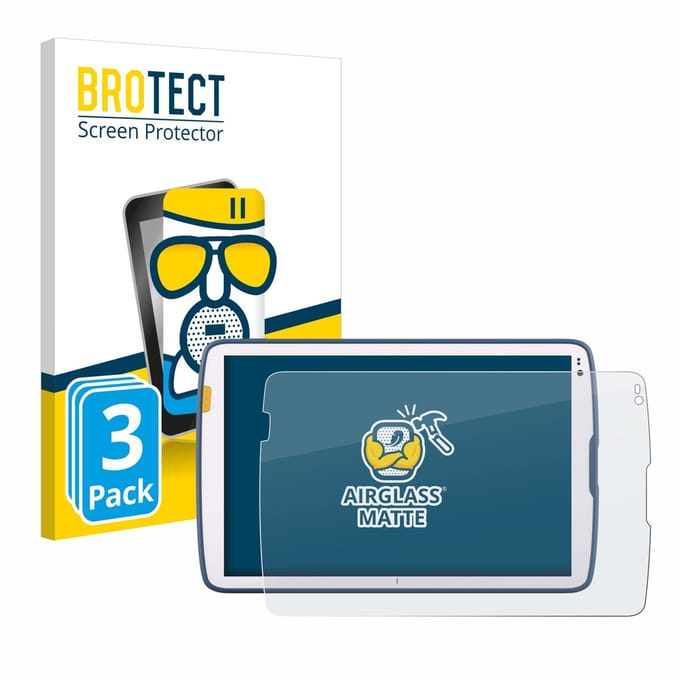 BROTECT - Screenprotector voor Zebra ET45 10.1" - Folie Beschermfolie Beschermglas matte 3 Stuks