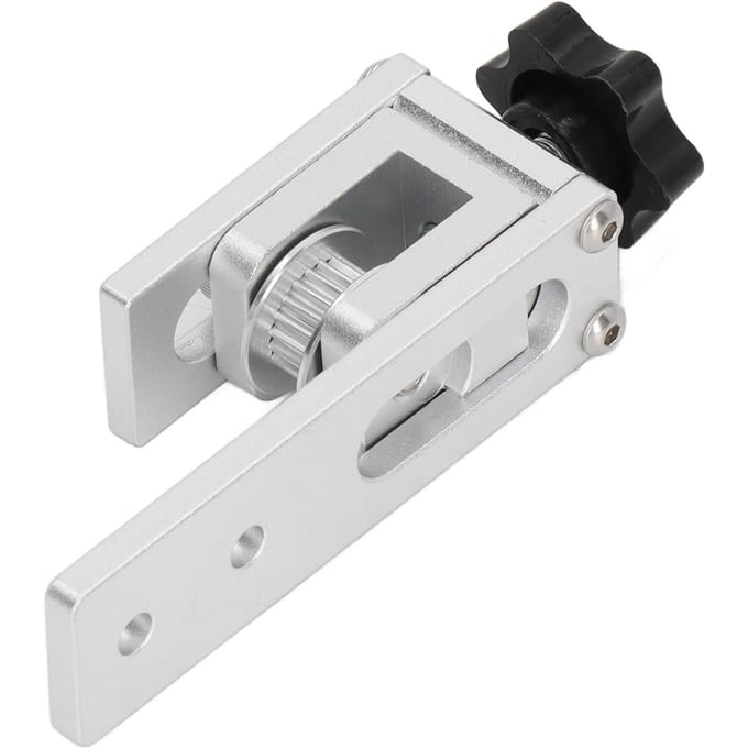 X-assen Riemspanner Aluminiumlegering Voorgemonteerde Riemspanner voor Ender 3 voor CR10 3D-printer zilver