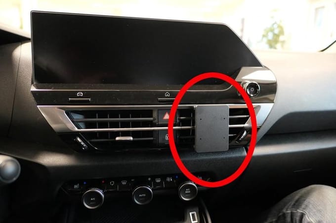 Brodit ProClip houder geschikt voor Citroën C4 2021 - Center mount