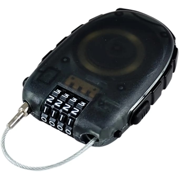 Kabelslot met oprolbare staalkabel M-Wave Lock 'n Roll - 90 cm x 2,4 mm (op M-wave kaart)