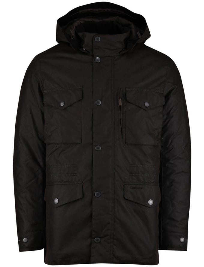 Barbour winterjas bruin