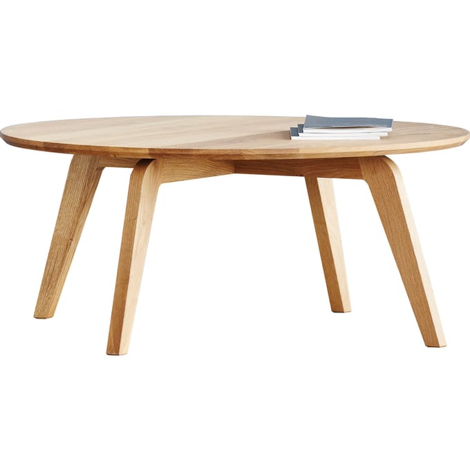 Jan Kurtz - Dweller Salontafel - Ø 90 cm - naturel - bruin