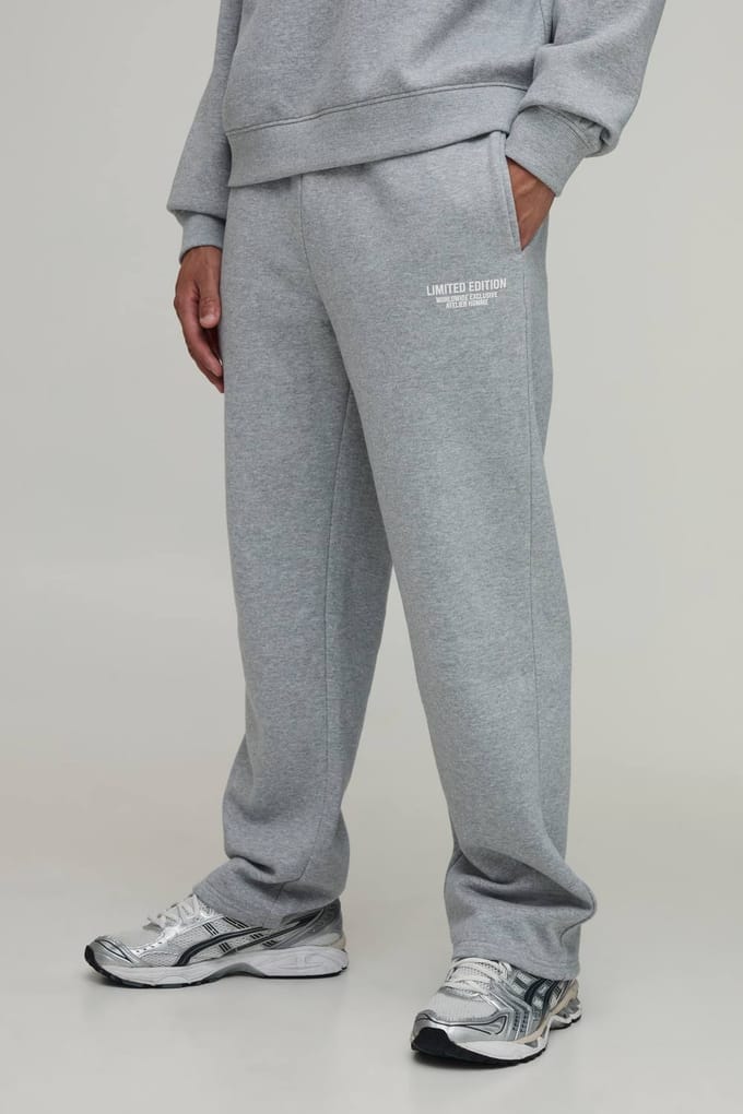 Rechte Pijp Limited Edition Joggingbroek | Grey Marl | Size Medium