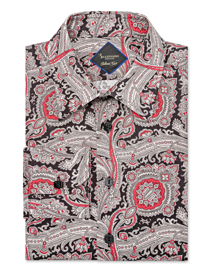 Overhemd Slim Fit Paisley