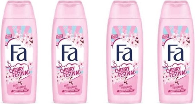 Fa Douchegel - Cherry Festival - 4 x 250 ml Limited Edition