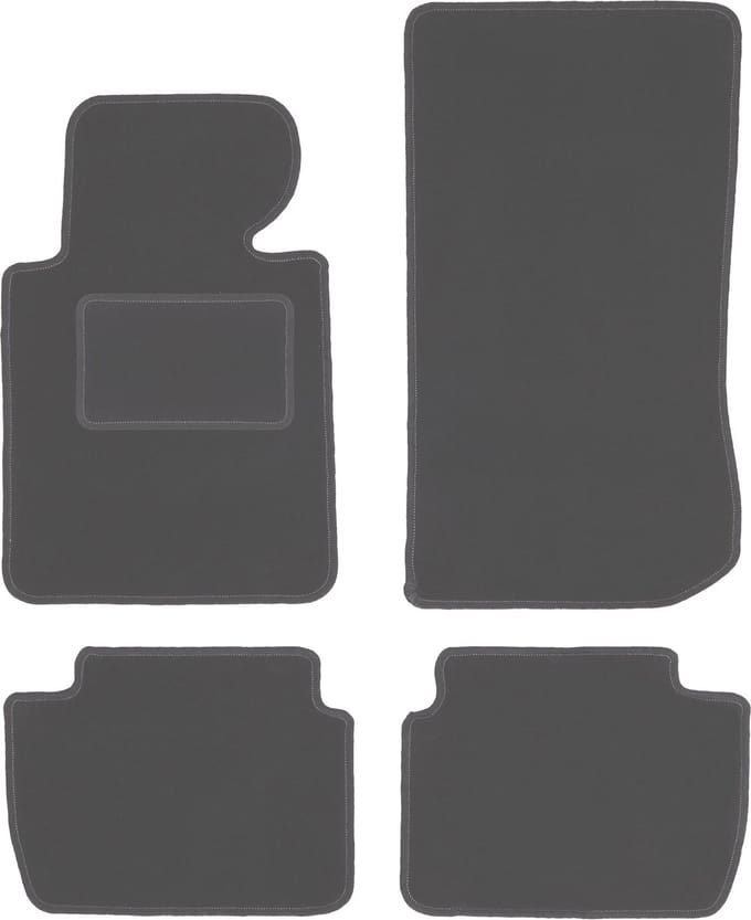 Grafiet automatten voor: BMW 3 E46 compact, coupé, sedan, stationwagen, touring (1998-2007)