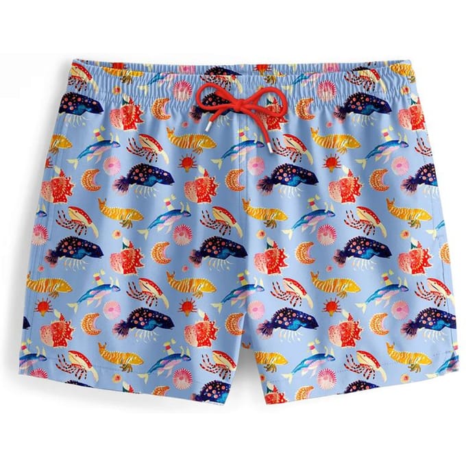 "Sea Animals" Zwemshorts