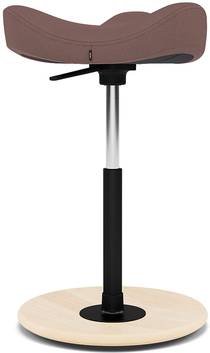 Varier Move zadelkruk, Bruin/Naturel Tonal - ergonomisch