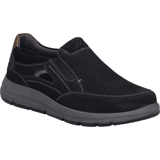 JOSEF SEIBEL Heren Slipper Giuseppe 09 in zwart