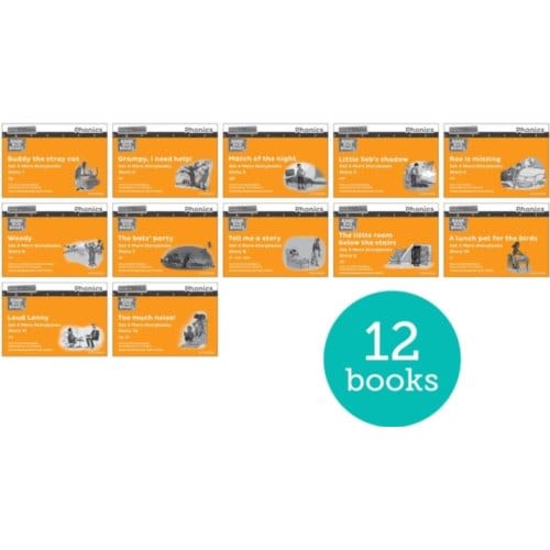Read Write Inc. Phonics: Orange Set 4 More Black & White Storybooks (Pack Of 12) - Read Write Inc. - Bradbury, Adrian