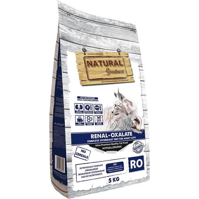 Natural Greatness - Veterinary Diet Renal Oxalate Complete Kattenvoer 5 kg