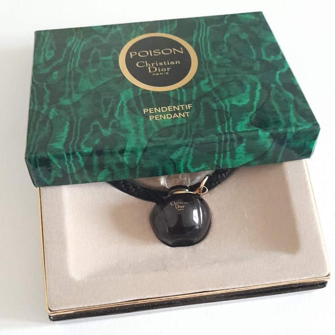 Christian Dior Poison Pendentif Pendant Vintage Pure Parfum - Esprit de Parfum 5 ml Miniature