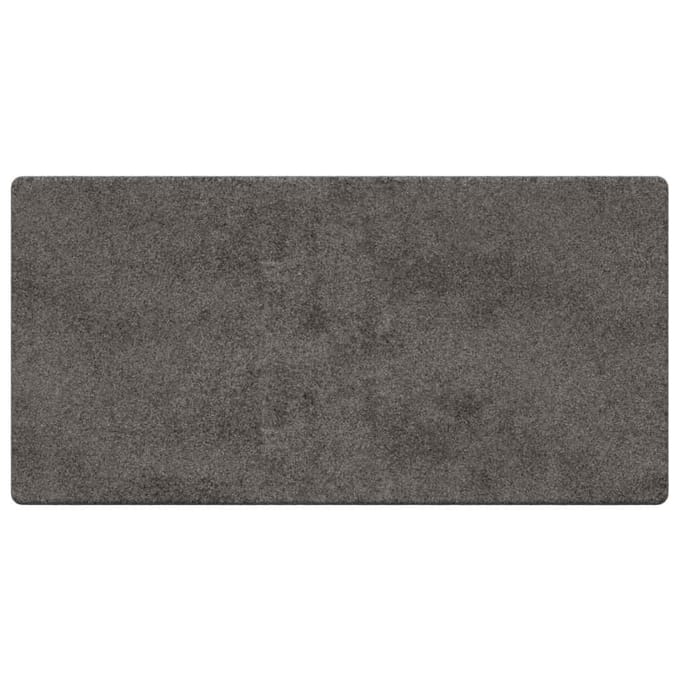 vidaXL Tapijt Loper Grijs 100 x 200 cm 100% Polypropylene Tuft