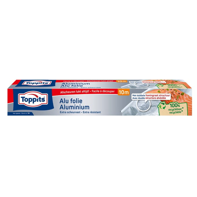 Toppits Super aluminiumfolie 10 m - 1036816