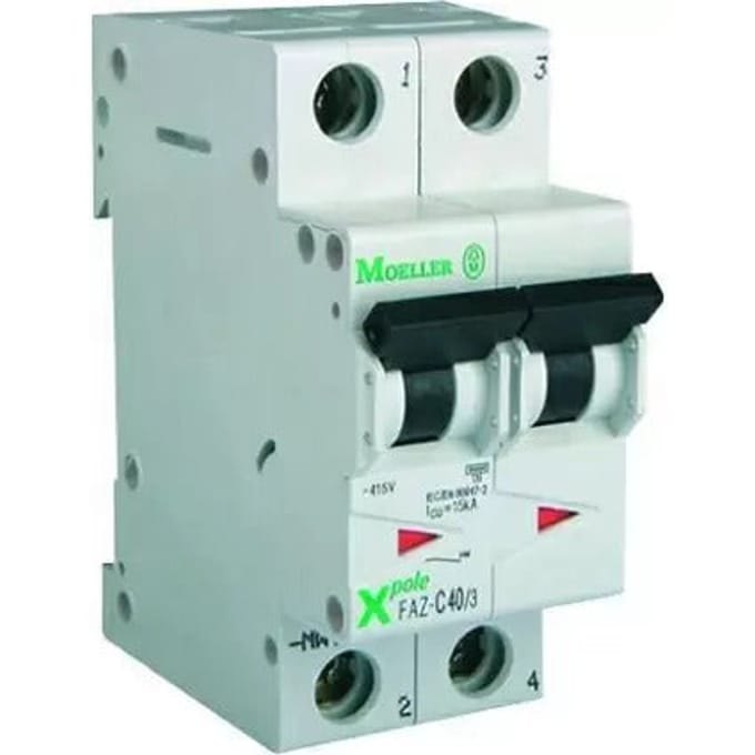 Eaton 278754 FAZ-C6/2 Zekeringautomaat 6 A 400 V/AC