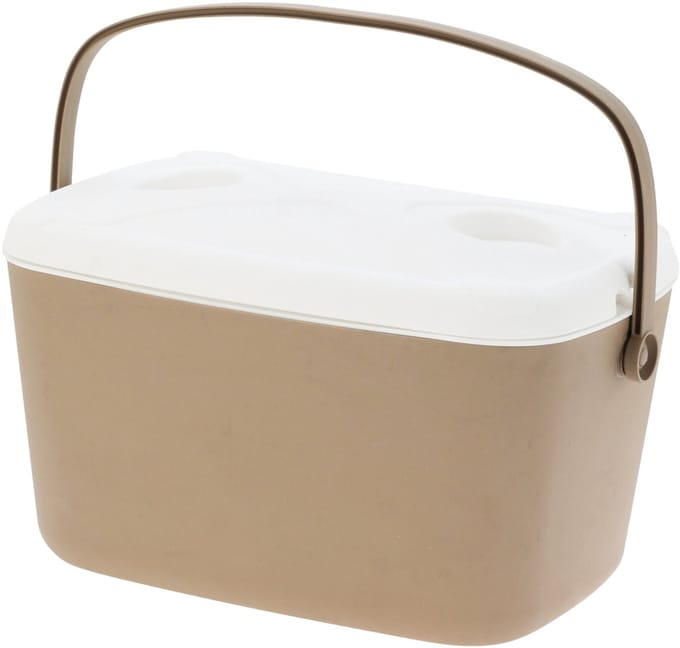 koelbox - 30 liter - koelboxen -Taupe - per set van 2 stuks
