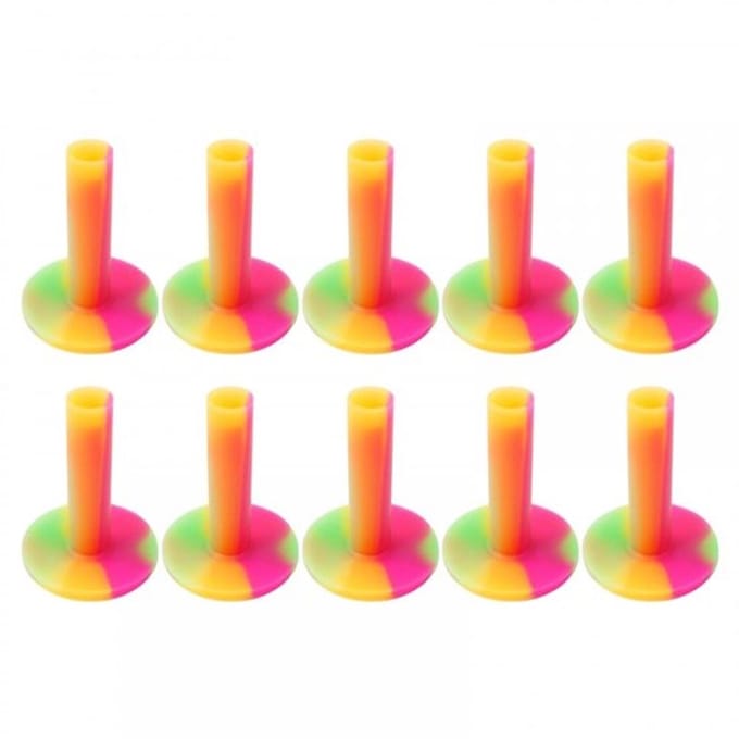 Hoogwaardige rubber tees 10 stukken - dailygoods