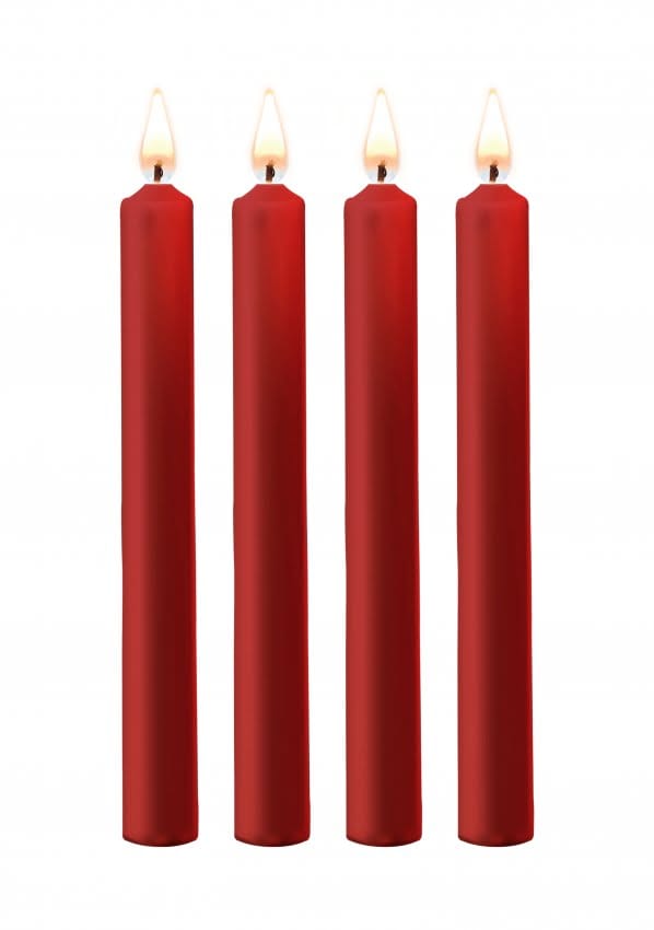 'Teasing Wax Candles', Groot, 4 stuks