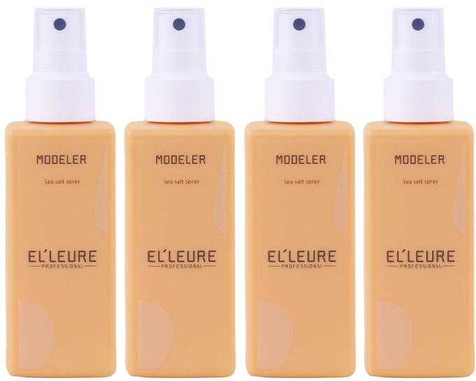 4x Elleure Modeler Zeezout Spray 150ml