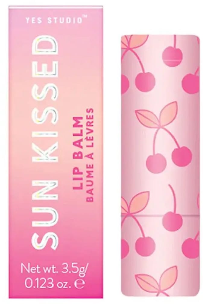 Yes Studio Sun Kissed Lippenbalsem – Cherry – Hydraterende Lip Balm – Zachte Lippenverzorging