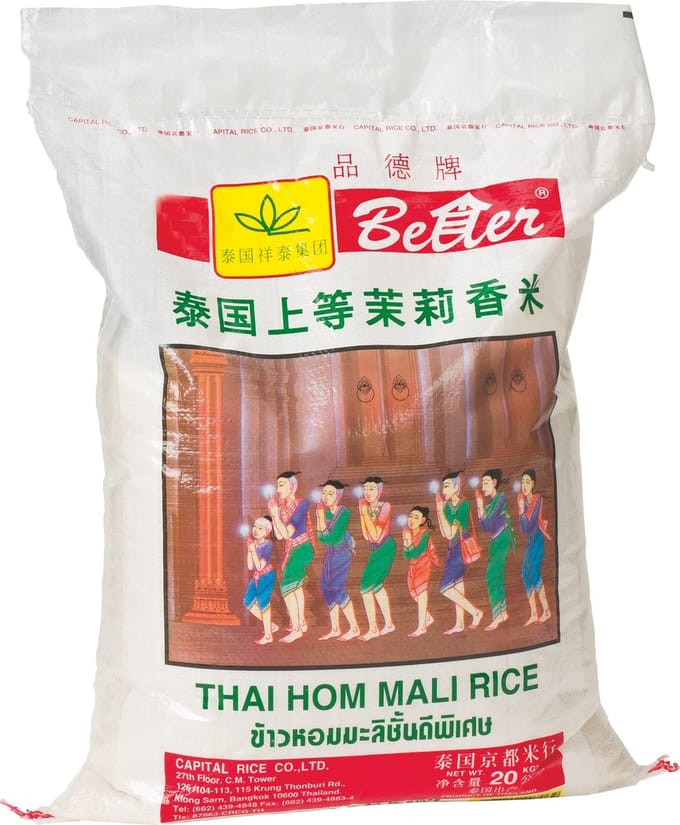 Better Brand Thai Parfumrijst 1 x 20 kg