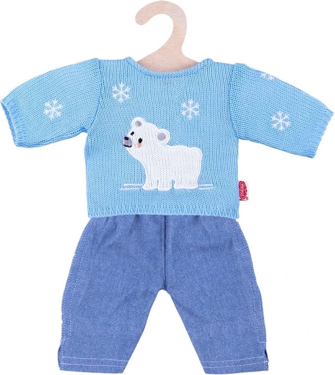 Heless Dolls Jeans with Polar Bear Sweater 35-45 cm