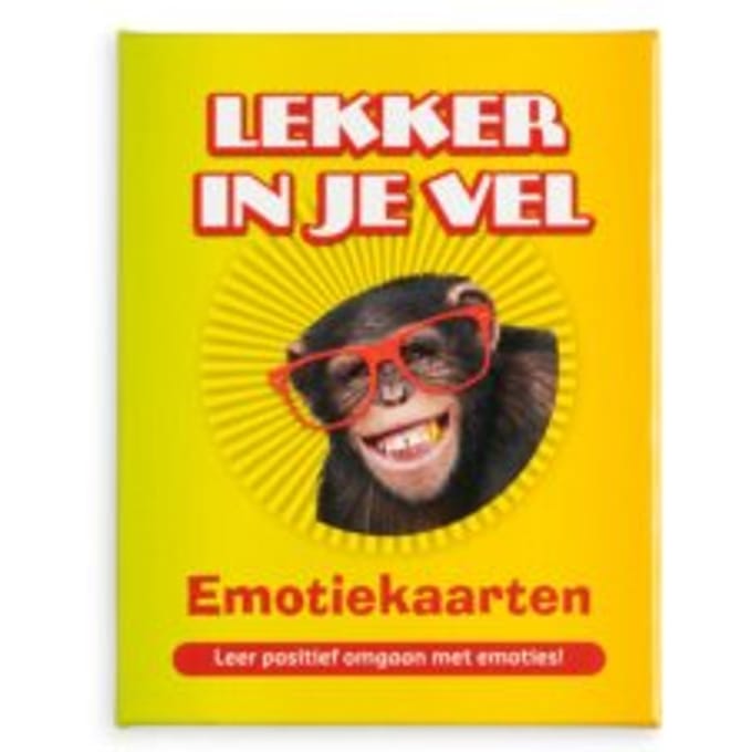 Lekker In Je Vel Emotiekaarten - Briljant Uitgeverij - Marja Baseler