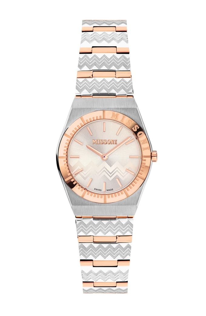 Missoni Milano MWDCA0523 Horloge - Staal - Multi - Ø 28 mm