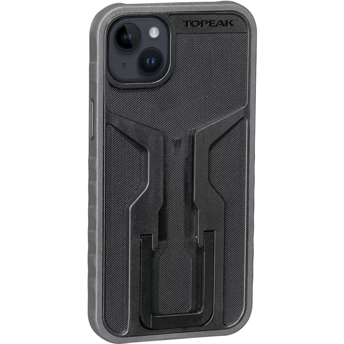 Topeak Ride Hoesje Voor Iphone 14 Plus Met Steun Zilver