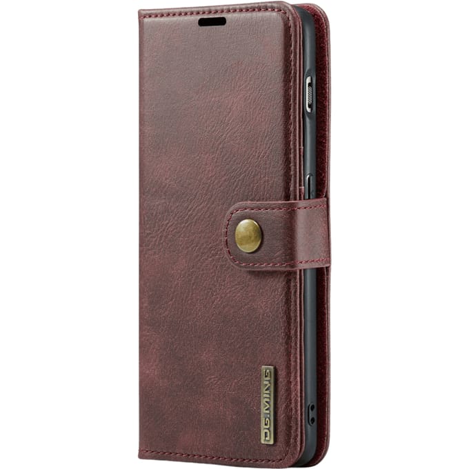 DG.MING OnePlus 11 Lederen 2-in-1 Wallet Hoesje Rood