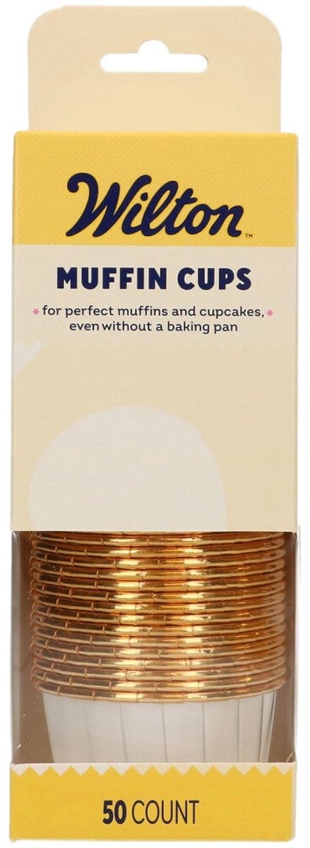 Wilton Muffin Cups - Wit - Set/50 - Bakvorm voor Muffins en Cupcakes