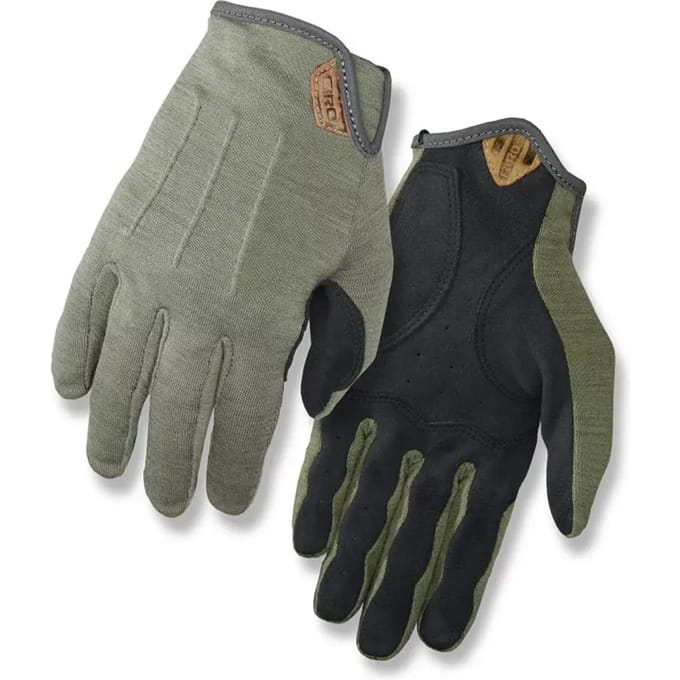 Giro D'Wool Handschoenen Heren, olijf/zwart Handschoenmaat S