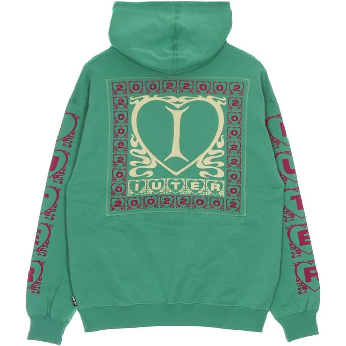 Mooie Hoodie Emerald lichtgewicht herensweatshirt met capuchon