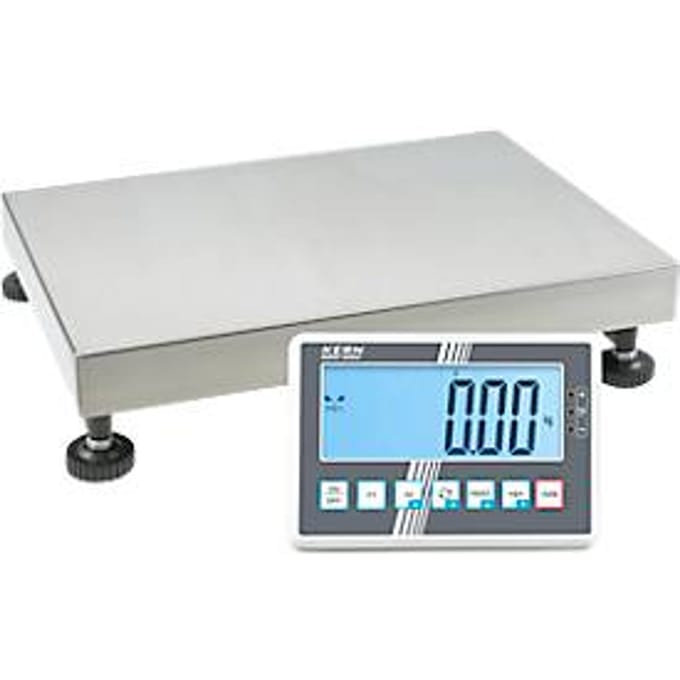 Industriële weegschaal KERN IFC 600K-2, weegvermogen 600 kg, afleesbaarheid 20 g