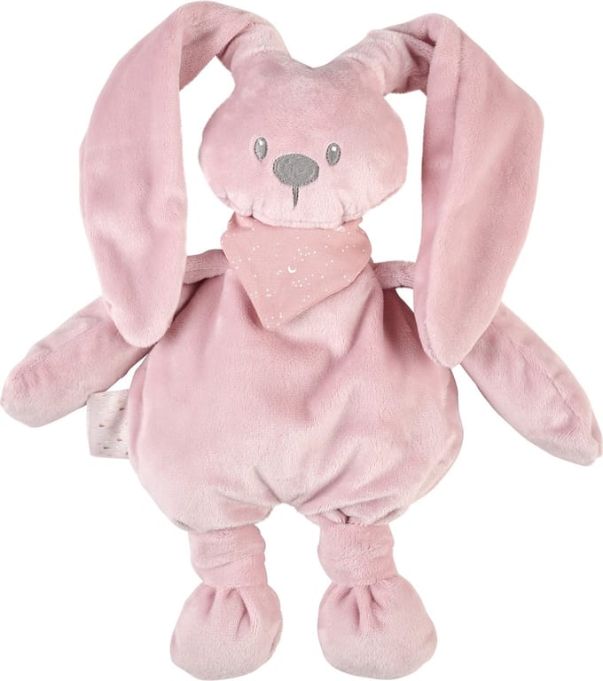 Nattou LAPIDOU Knuffel - Konijn - 30 cm - Oudroze