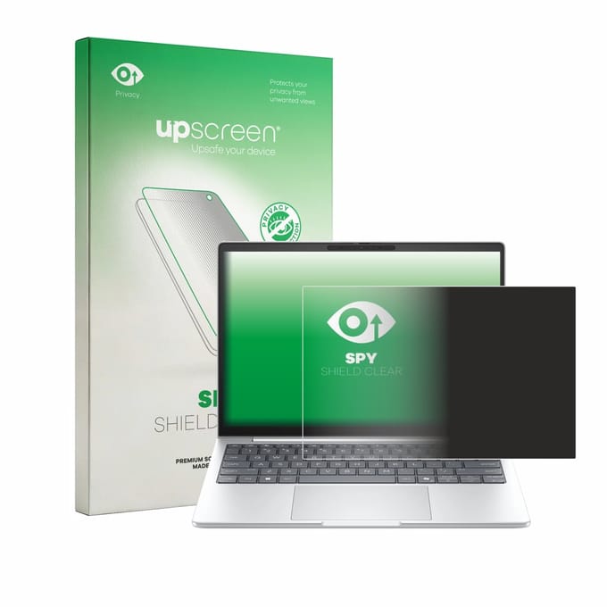 upscreen - privacy screenprotector voor HP EliteBook 8 G2i 13" - Folie Beschermfolie Blauwlichtfilter