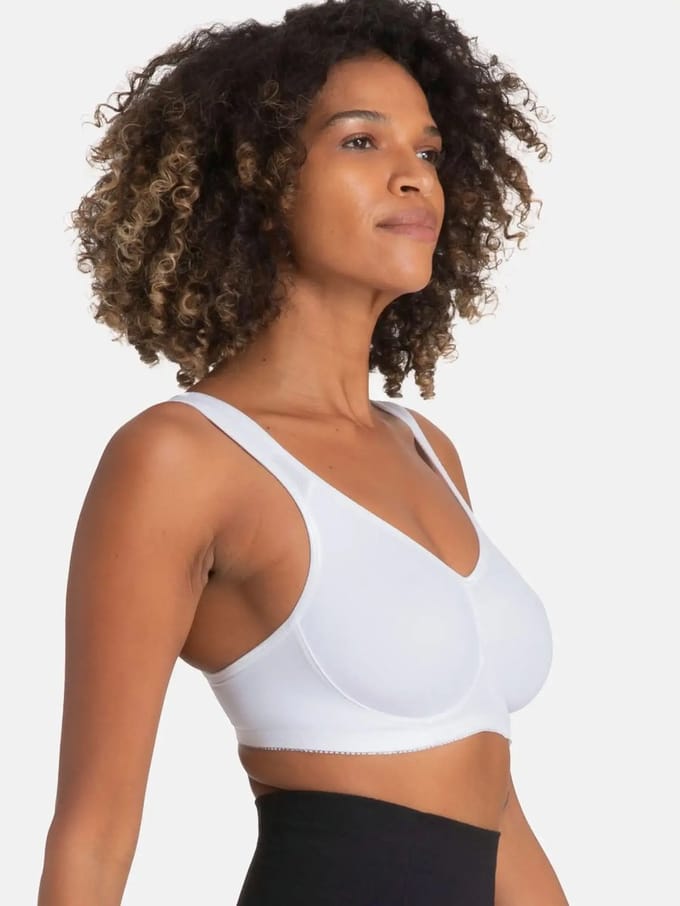 Dorina Racerback Sport BH - Flex - Stevige sport bh - Verstelbare bandjes - 80C - Wit