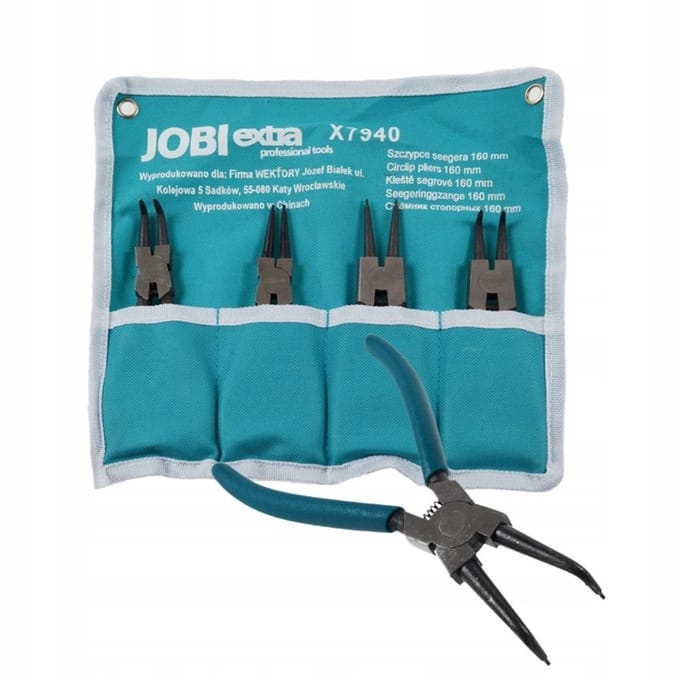 Jobi EXTRA Seeger Tangenset 4 Delig 160mm