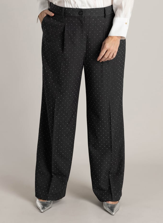 YEST CURVE Hedwig Essential Bottoms - Dark Grey/Melange - maat W1(48) / L32