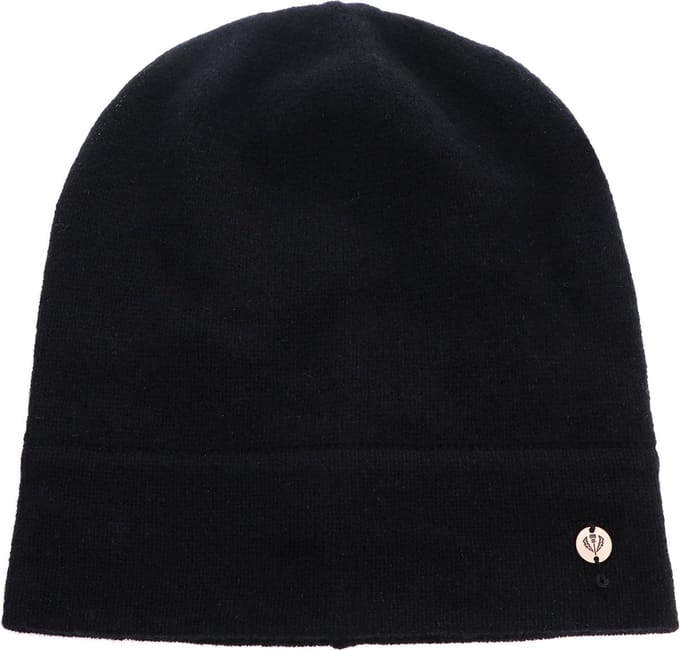 FRAAS Dop Pure Cashmere Knit Hat Black Zwart