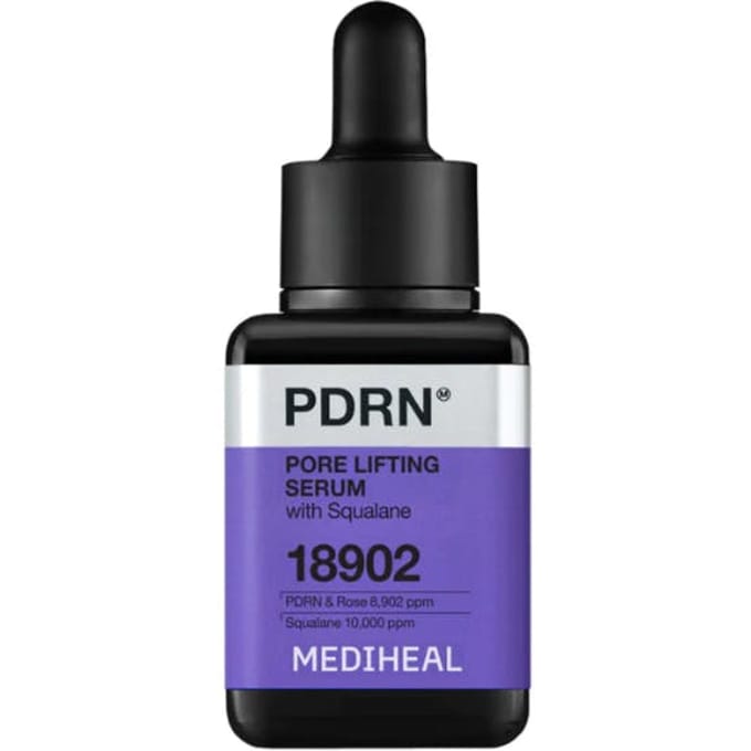 Sérum Élasticité des Pores et Fermeté PDRN Mediheal – Ampoule PDRN Rose Végétale 40ml black