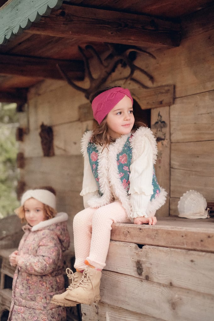 Louise Misha Headband Sidony Raspberry Taglia: 3-6M | Accessori Outlet | kids | Rosa