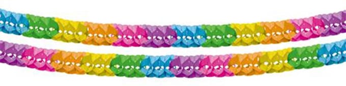 Papieren Stoel Slingers 2m 2st