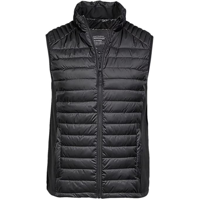 Tee Jays Men´s Crossover Bodywarmer TJ9624 - Black/Black - S