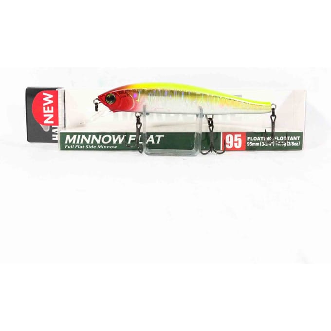 Leurre flottant Yo Zuri Duel Hardcore Minnow Flat 95F R1359-HCR (3820)