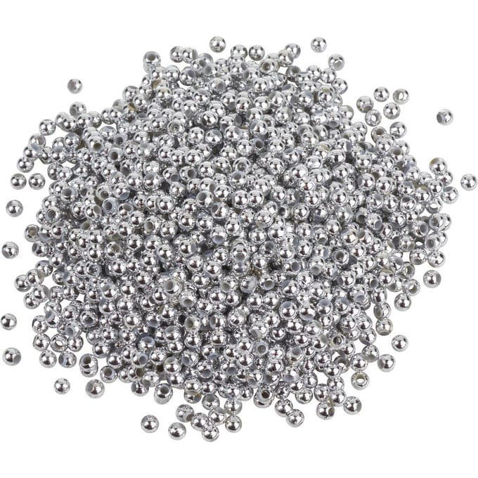 VBS Waskralen, Ø 3 mm, 1.250 stuks - Zilver