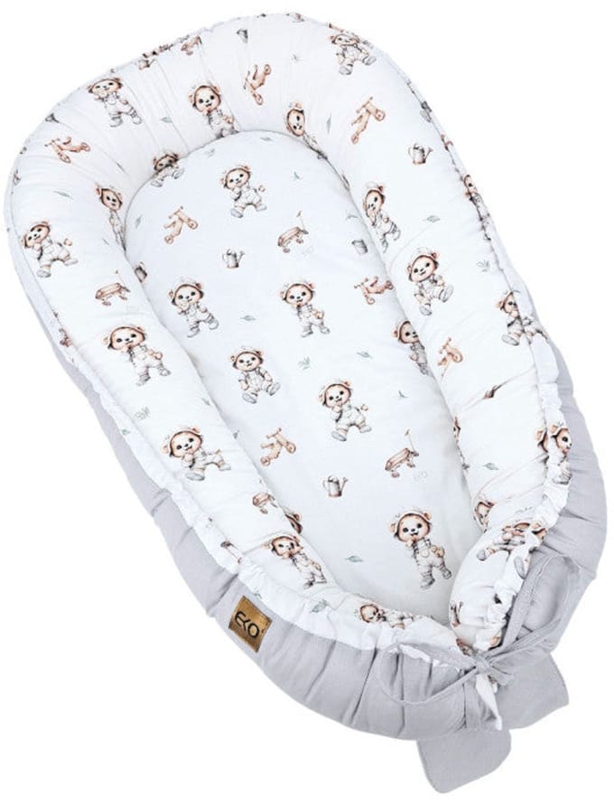 Cotton Baby Cocoon Gardener Bear